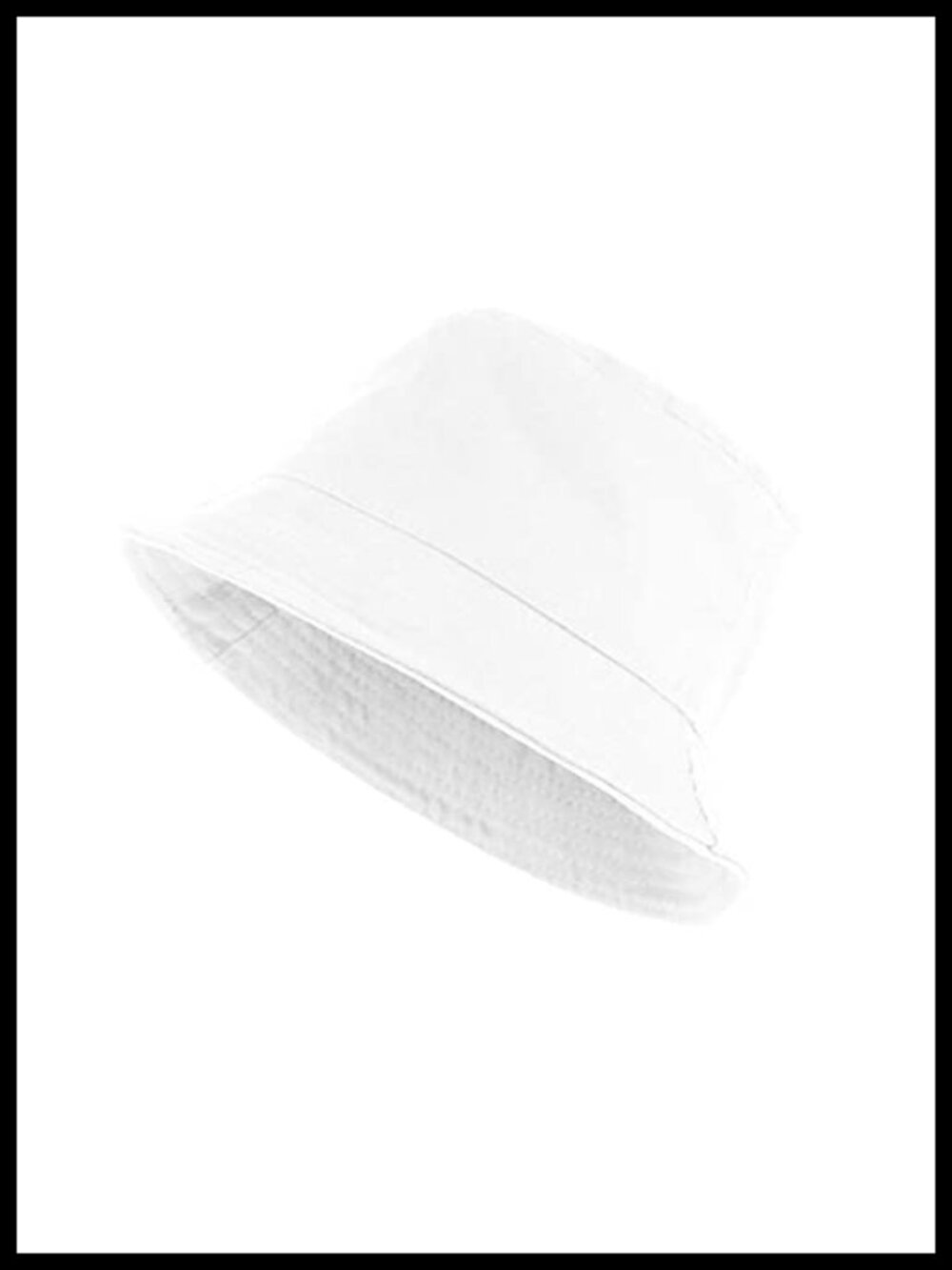 UPF 50 Bucket Hat Cotton Foldable Summer Fishing Cap